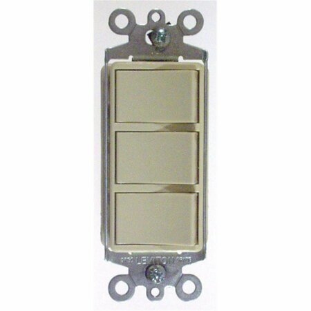 GORGEOUSGLOW White Commercial Grade Decora AC Combination Switch Ro - White GO3540412